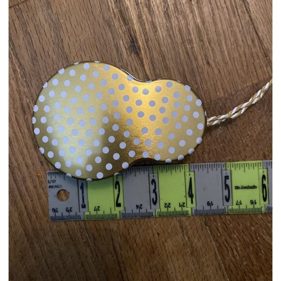 Empty Christmas Small Tea Tin Ornaments To Fill And Hang On Tree Lot 4 - Picture 3 of 12